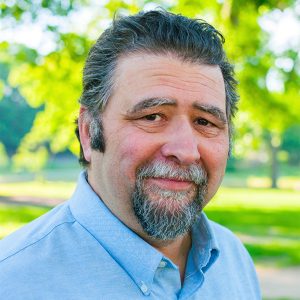 Headshot of poet Tony Brown