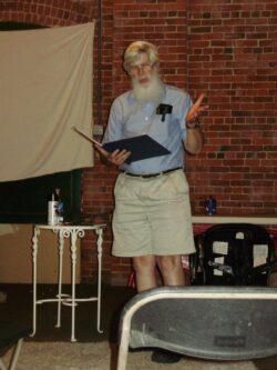 Dan Lewis at "The Little a" Poetry Series